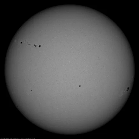 Image of Sun's photosphere