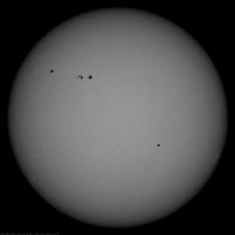 Image of Sun's photosphere