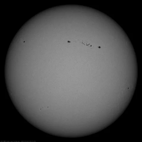 Image of Sun's photosphere