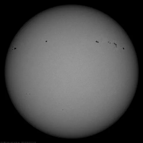 Image of Sun's photosphere