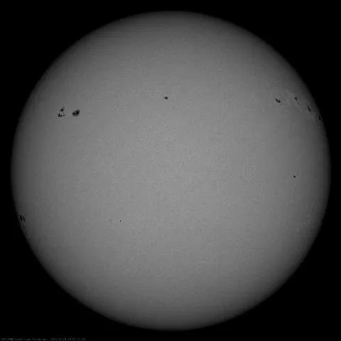 Image of Sun's photosphere