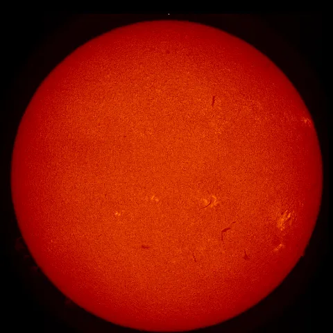 Image of Sun's chromosphere