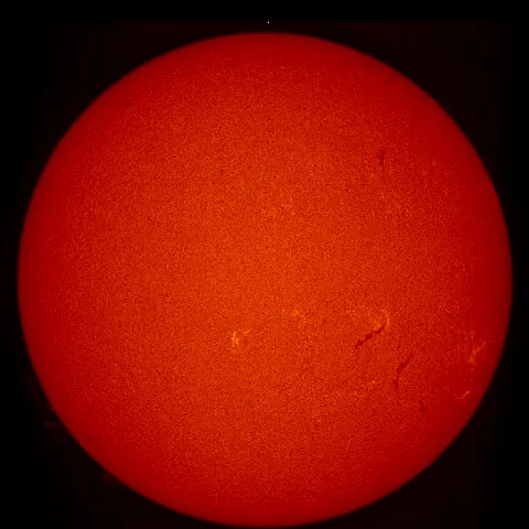 Image of Sun's chromosphere