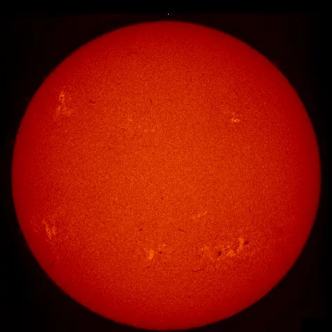 Image of Sun's chromosphere