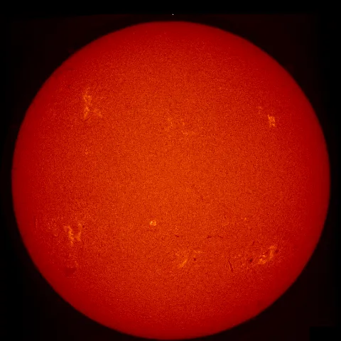 Image of Sun's chromosphere