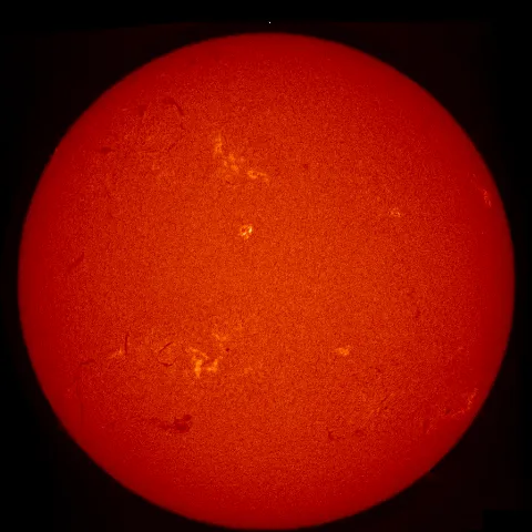 Image of Sun's chromosphere