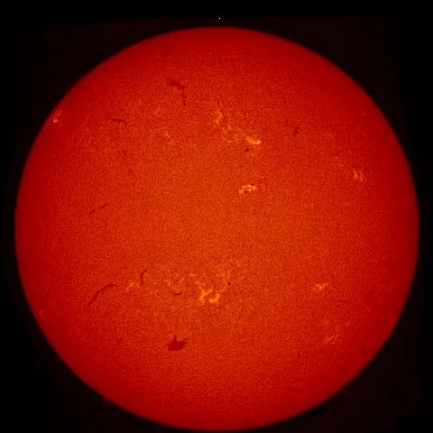 Image of Sun's chromosphere