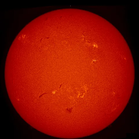 Image of Sun's chromosphere