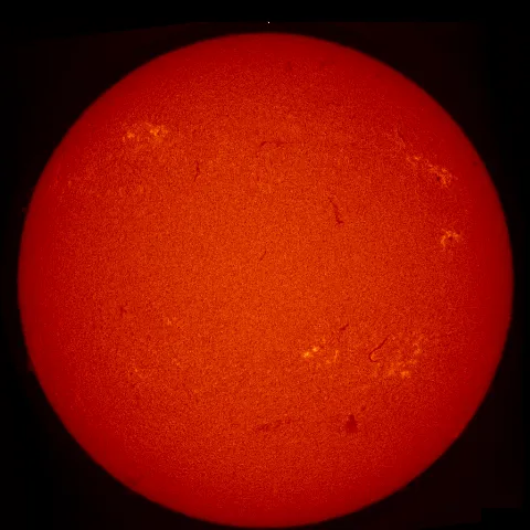 Image of Sun's chromosphere