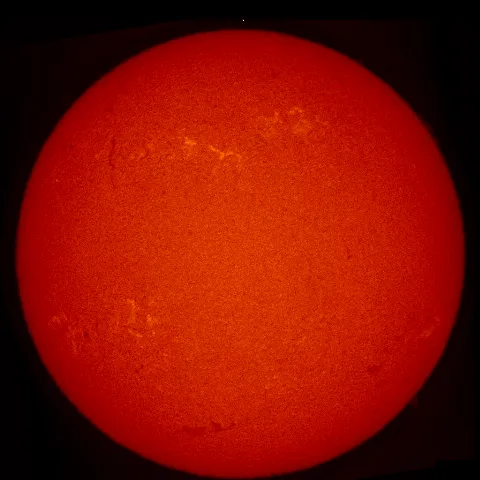 Image of Sun's chromosphere