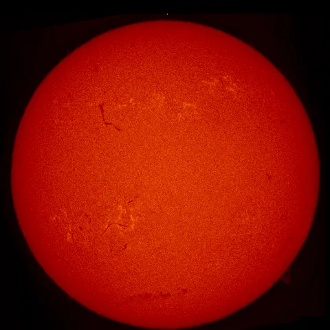 Image of Sun's chromosphere