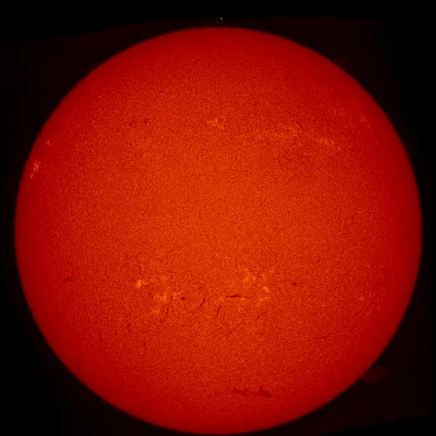 Image of Sun's chromosphere