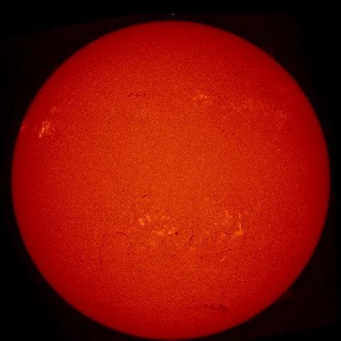 Image of Sun's chromosphere