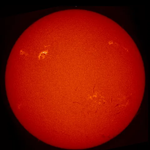 Image of Sun's chromosphere