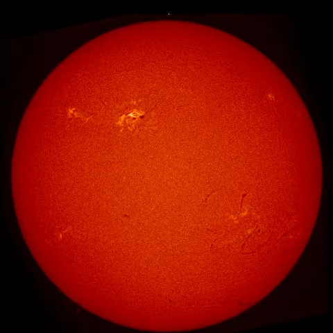 Image of Sun's chromosphere