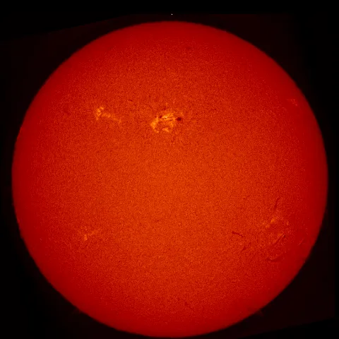 Image of Sun's chromosphere