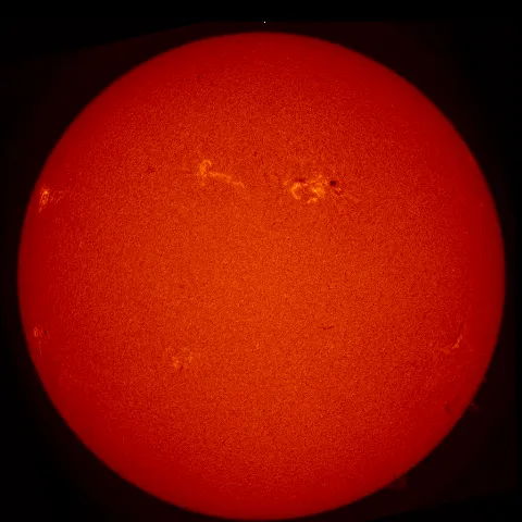 Image of Sun's chromosphere