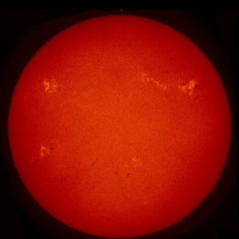 Image of Sun's chromosphere