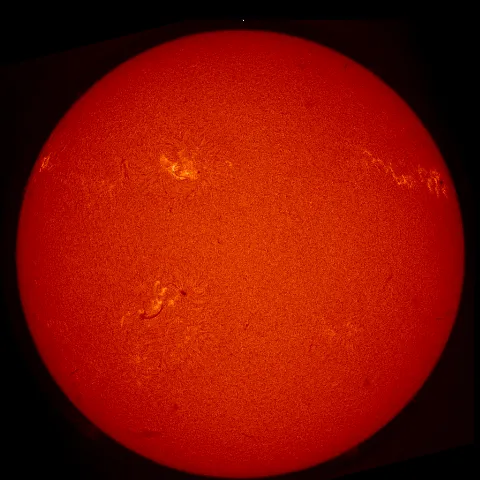 Image of Sun's chromosphere