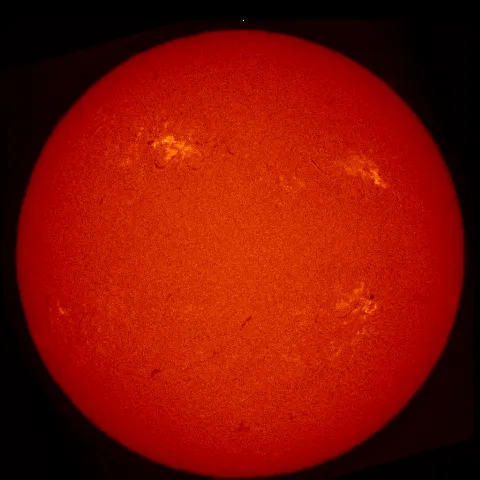 Image of Sun's chromosphere