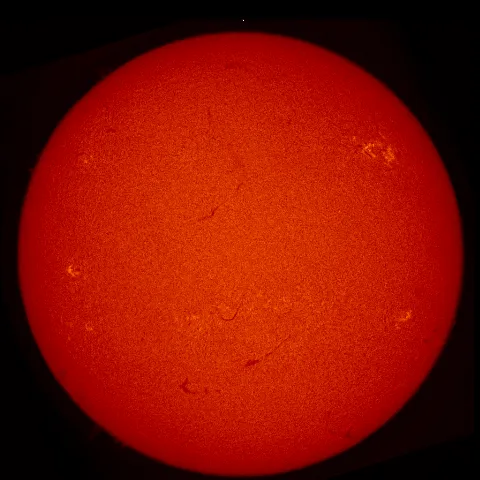 Image of Sun's chromosphere