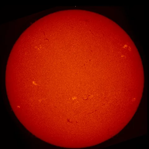 Image of Sun's chromosphere