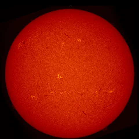 Image of Sun's chromosphere