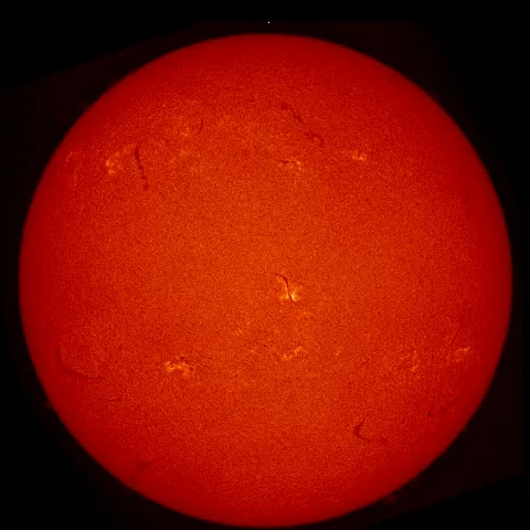 Image of Sun's chromosphere