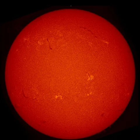 Image of Sun's chromosphere