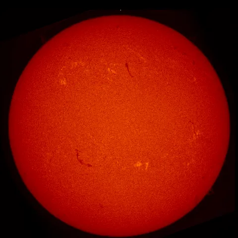 Image of Sun's chromosphere