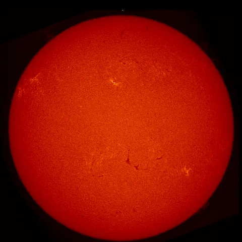 Image of Sun's chromosphere