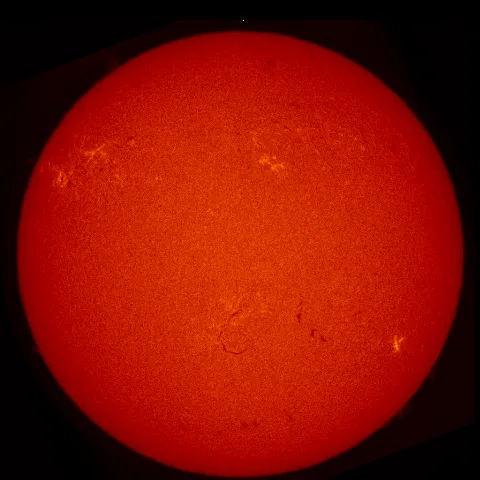 Image of Sun's chromosphere