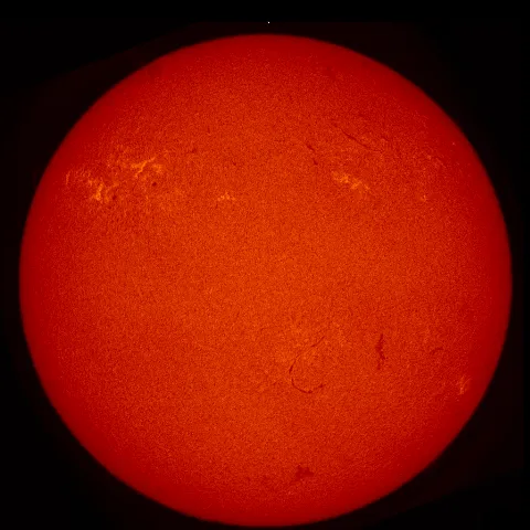 Image of Sun's chromosphere