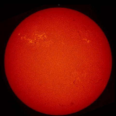 Image of Sun's chromosphere