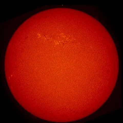 Image of Sun's chromosphere