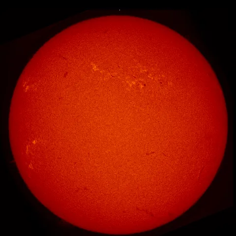 Image of Sun's chromosphere