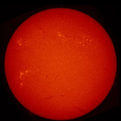 Image of Sun's chromosphere