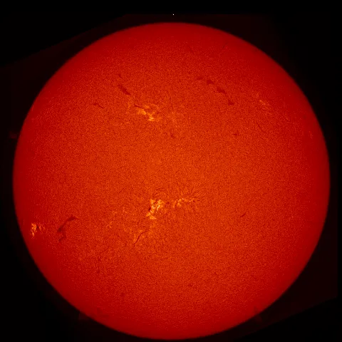 Image of Sun's chromosphere