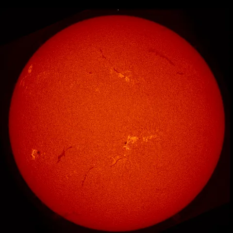 Image of Sun's chromosphere