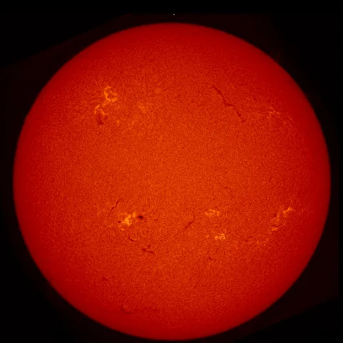 Image of Sun's chromosphere