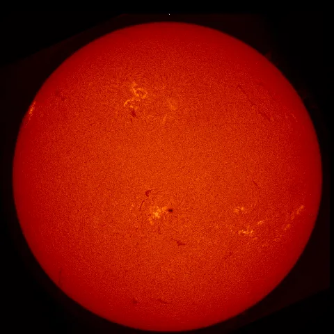 Image of Sun's chromosphere