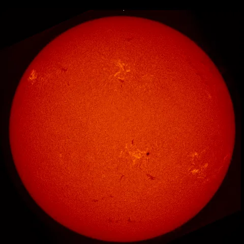 Image of Sun's chromosphere