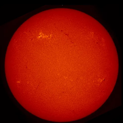 Image of Sun's chromosphere