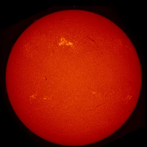 Image of Sun's chromosphere