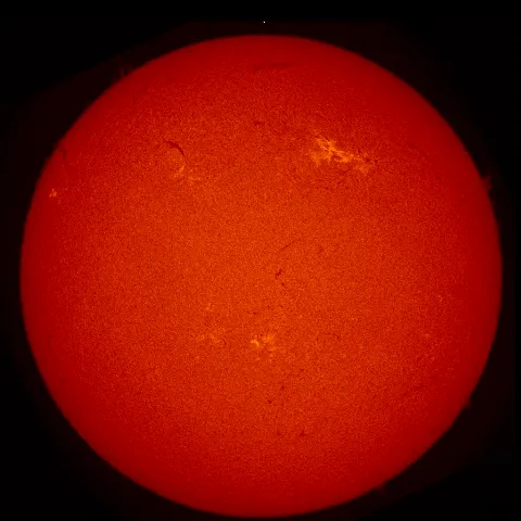 Image of Sun's chromosphere