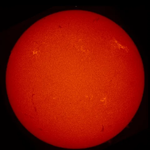 Image of Sun's chromosphere