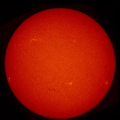 Image of Sun's chromosphere