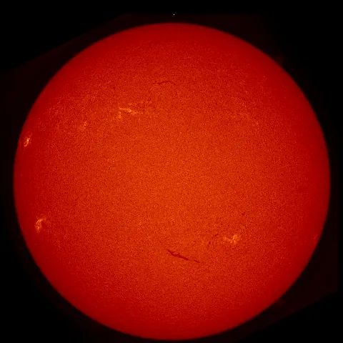 Image of Sun's chromosphere