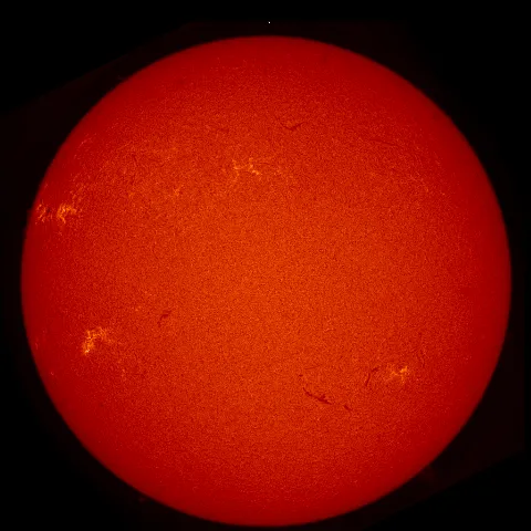 Image of Sun's chromosphere