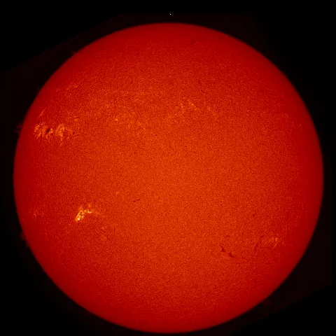 Image of Sun's chromosphere